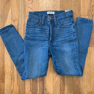 NWT Madewell Highrise Skinny Jeans